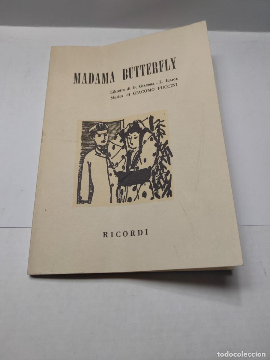 Libros de segunda mano: Libro OPERA - MADAMA BUTTERFLY - PUCCINI - 1978 - Foto 1