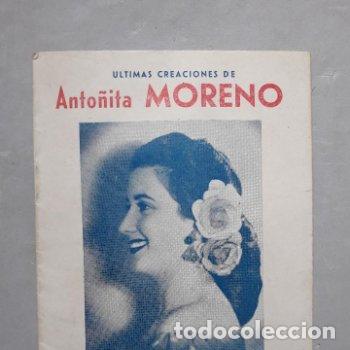Libri di seconda mano: &Uacute;ltimas Canciones de Anto&ntilde;ita Moreno. Cancionero a&ntilde;os 50.