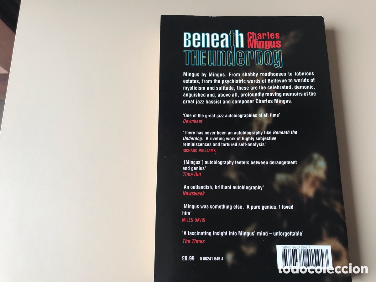Libros de segunda mano: Beneath the underdog. Charles Mingus. Payback press - Foto 3