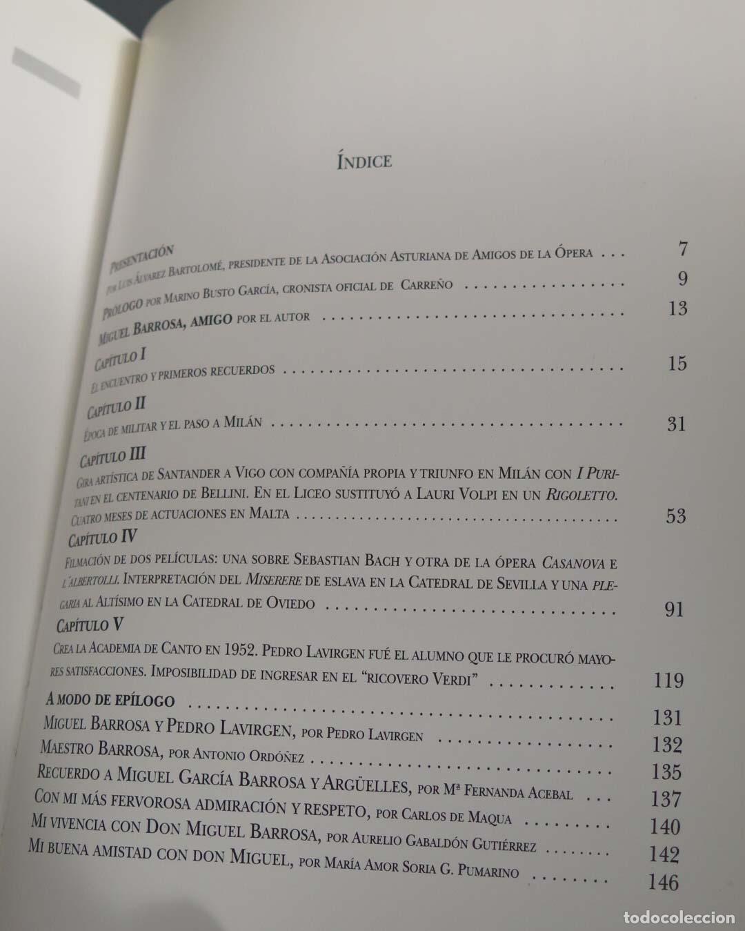 Libros de segunda mano: MIGUEL BARROSA, gran tenor de &oacute;pera. ARRONES PE&Oacute;N - Foto 2