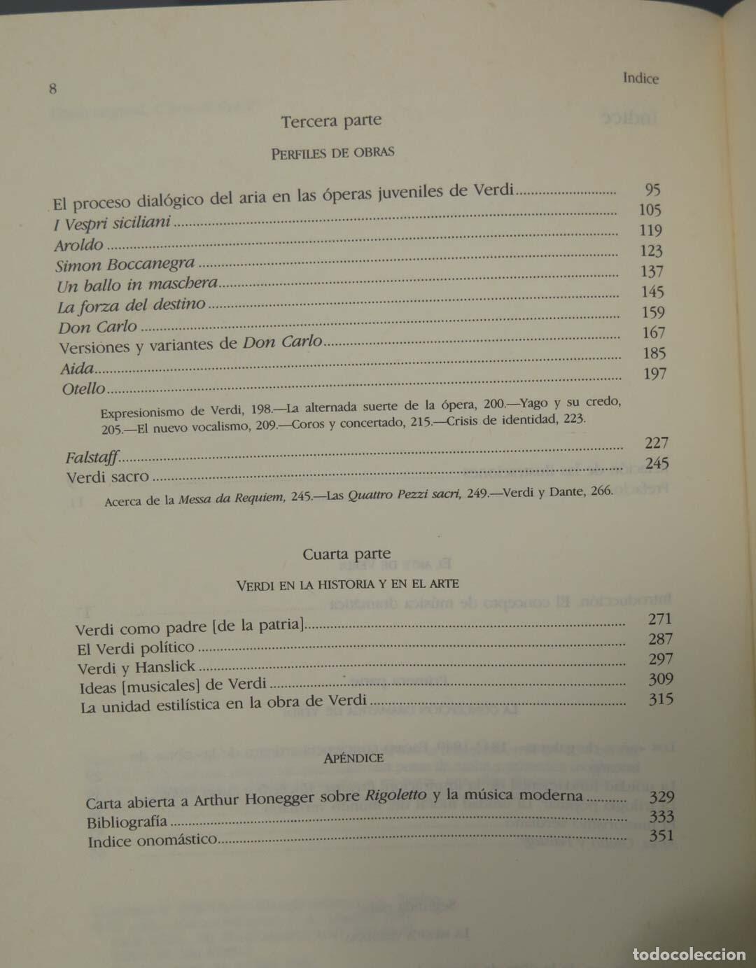 Libros de segunda mano: El arte de Verdi. Massimo Mila - Foto 3
