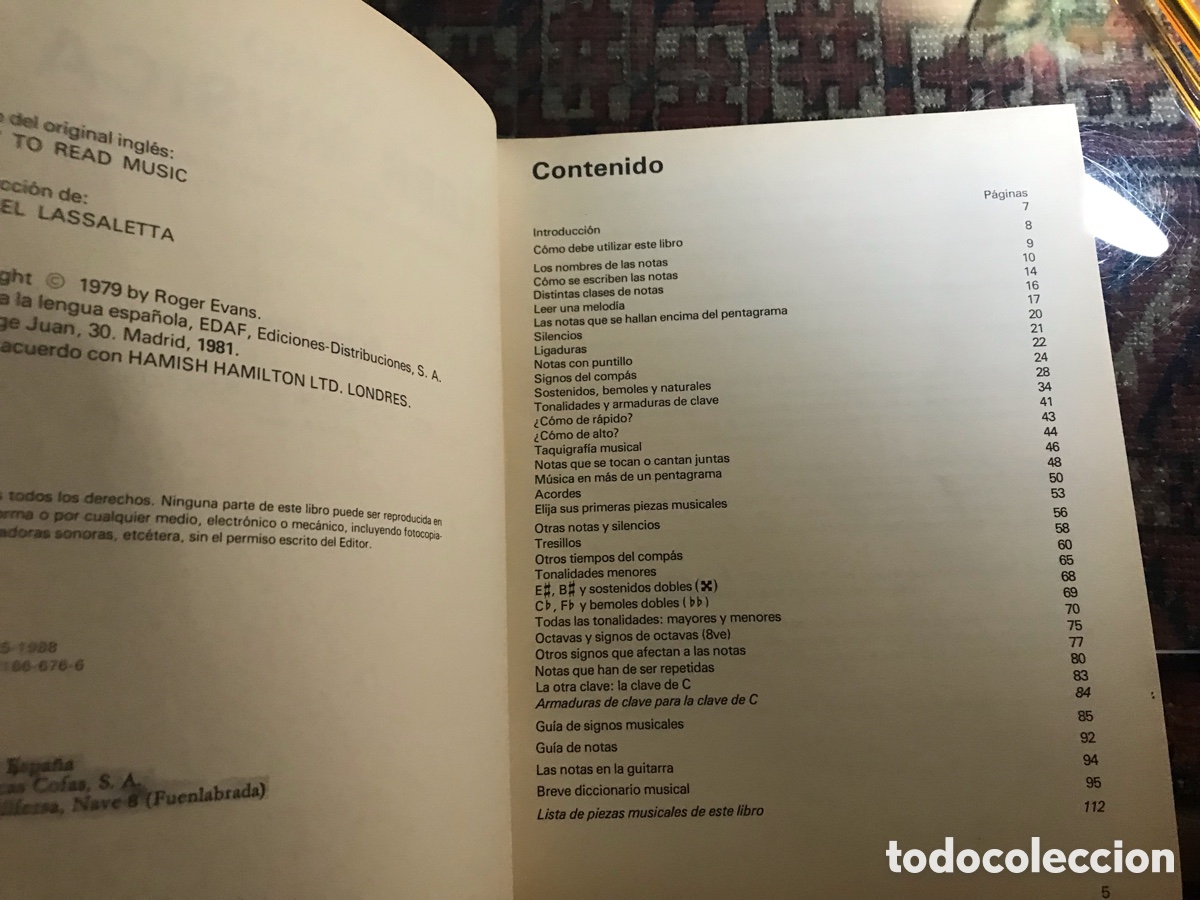 Libros de segunda mano: C&oacute;mo leer m&uacute;sica. Roger Evans - Foto 3