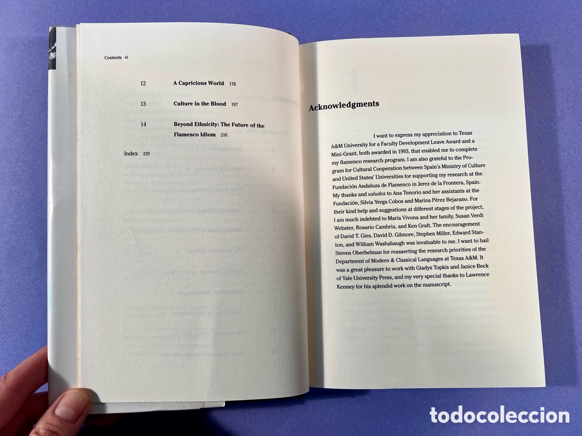 Libros de segunda mano: Flamenco Deep Song - Timothy Mitchell - hardback - 1994 - Foto 7