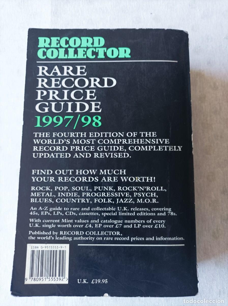 Libros de segunda mano: RARE RECORD PRICE GUIDE 1997/98 - Foto 3