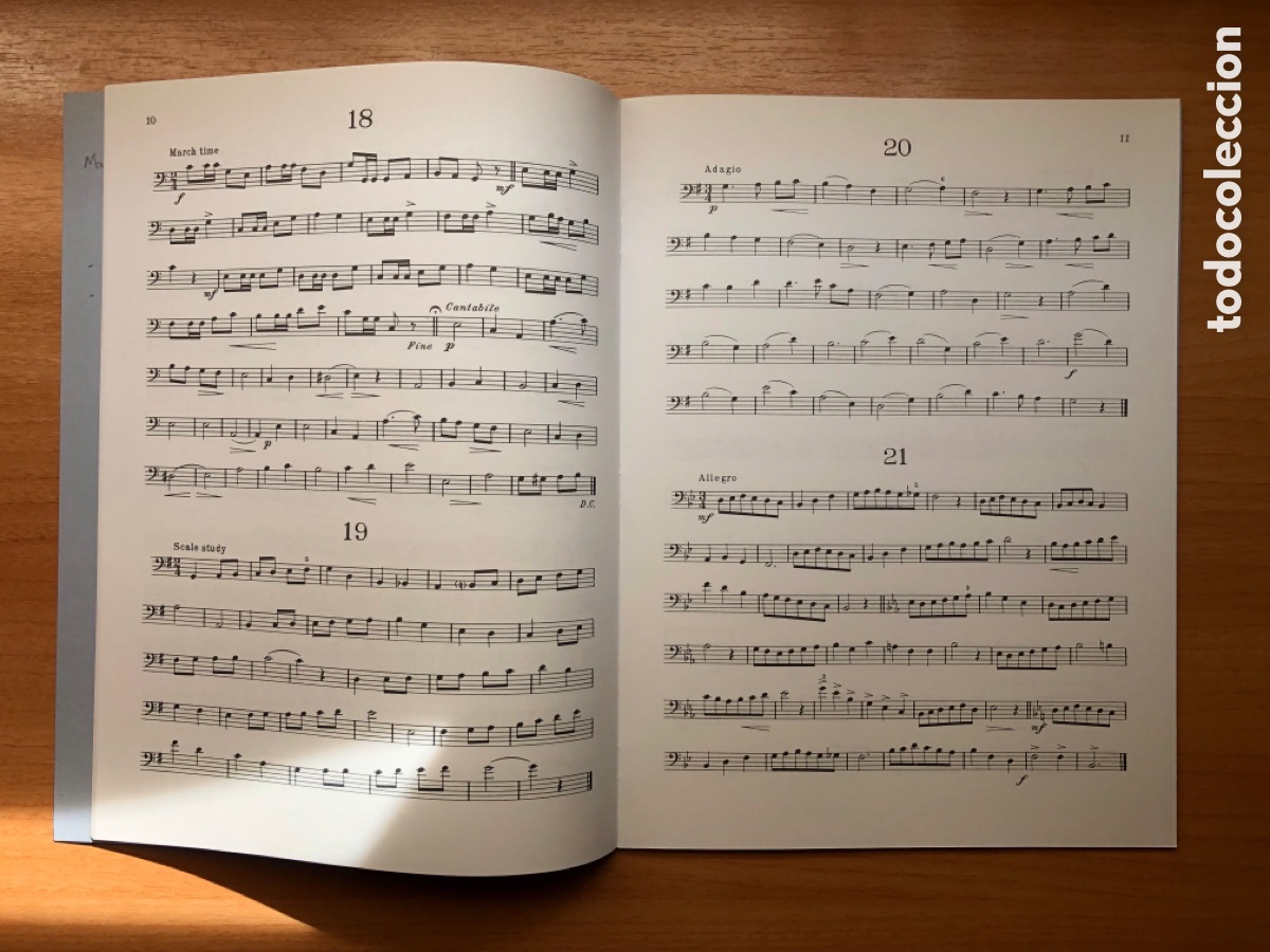 Libros de segunda mano: Rubank Supplementary Studies Trombone - Foto 3