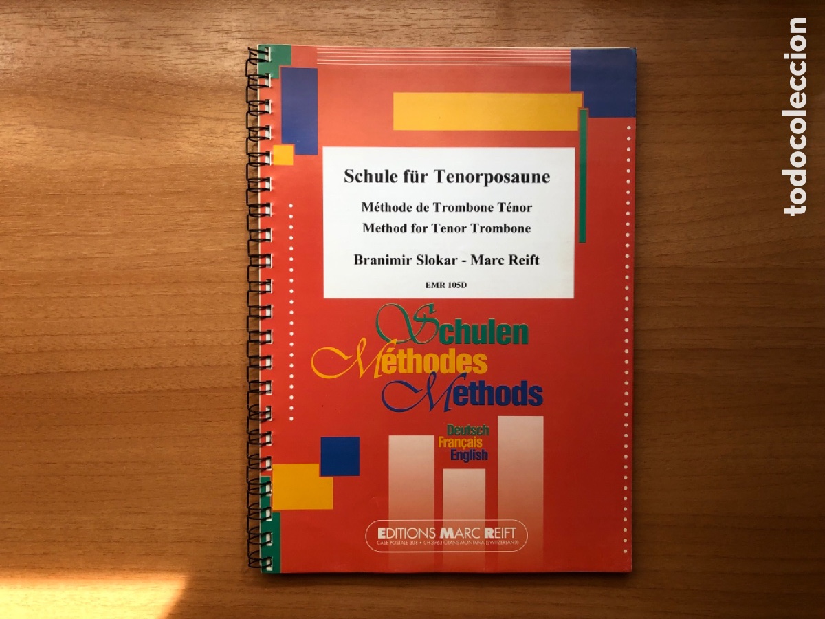 Libros de segunda mano: Tenorposaune. M&eacute;thode de Trombone T&eacute;nor - Foto 1