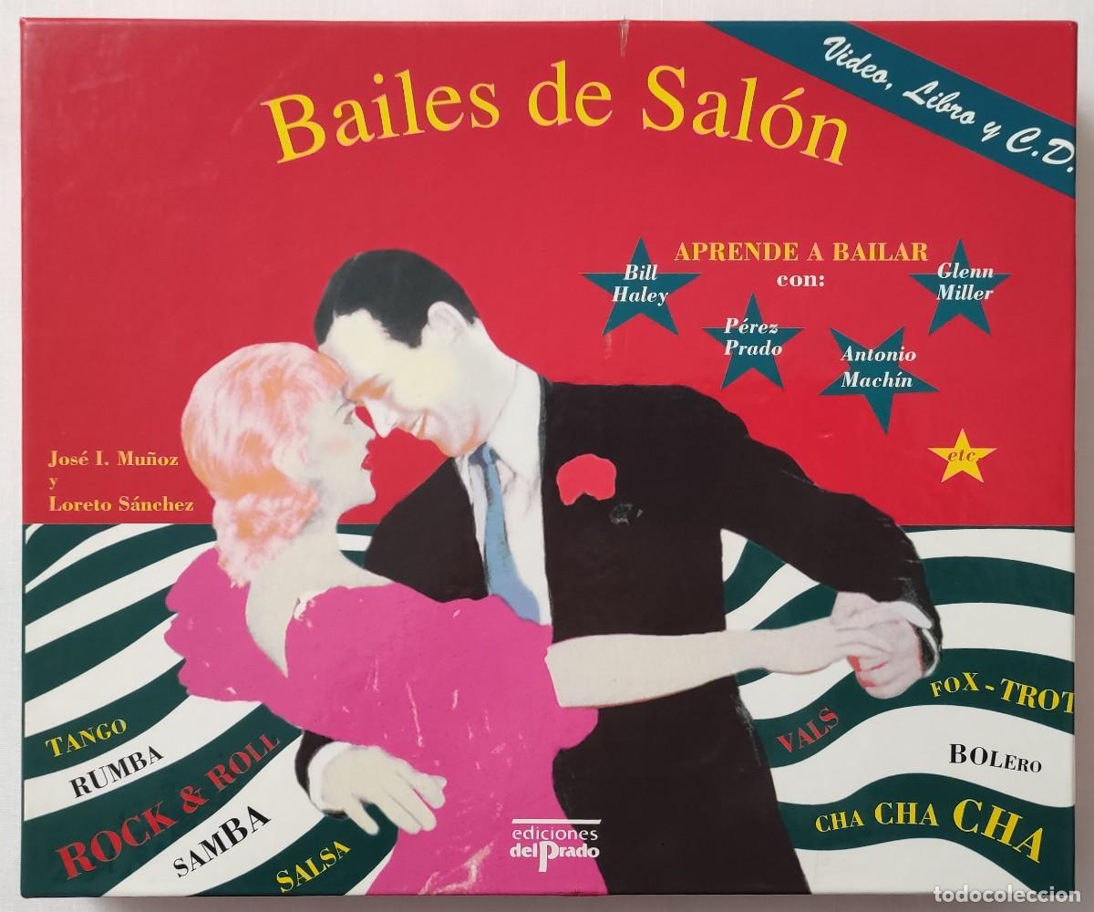 Libros de segunda mano: BAILES DE SAL&Oacute;N. APRENDE A BAILAR CON V&Iacute;DEO, LIBRO Y CD. - Foto 1
