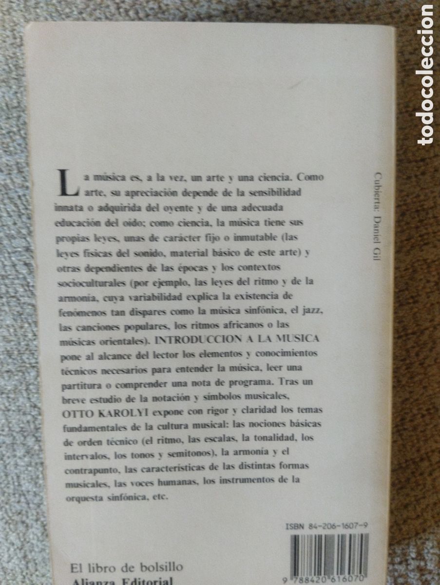 Libros de segunda mano: Introducci&oacute;n a la m&uacute;sica, Otto K&aacute;rolyi - Foto 5