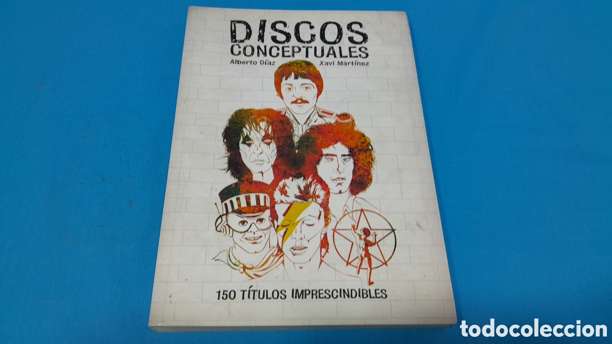 Libros de segunda mano: DISCOS CONCEPTUALES - 150 T&Iacute;TULOS IMPRESCINDIBLES - A. D&Iacute;AZ - X. MART&Iacute;NEZ