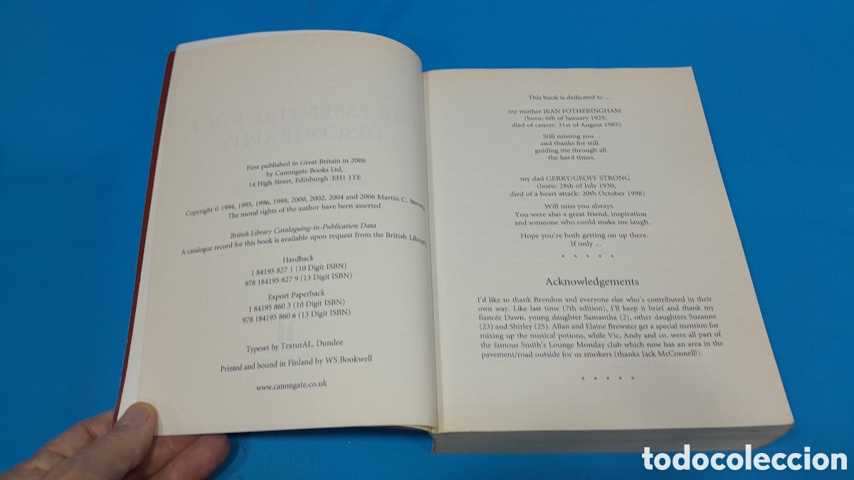 Libros de segunda mano: THE ESSENTIAL ROCK - MARTIN C. STRONG - Foto 4