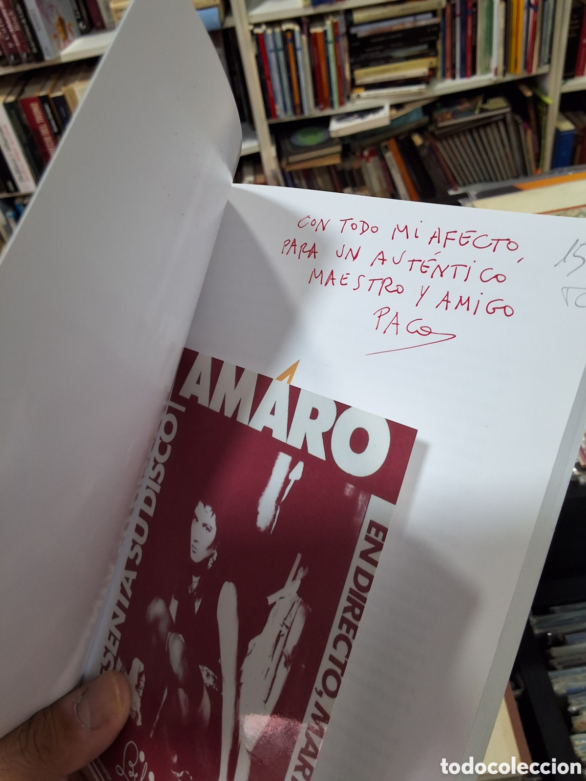 Libros de segunda mano: AMARO - GRAN DIOSA DEL ROCK - PACO MANJ&Oacute;N - Foto 5