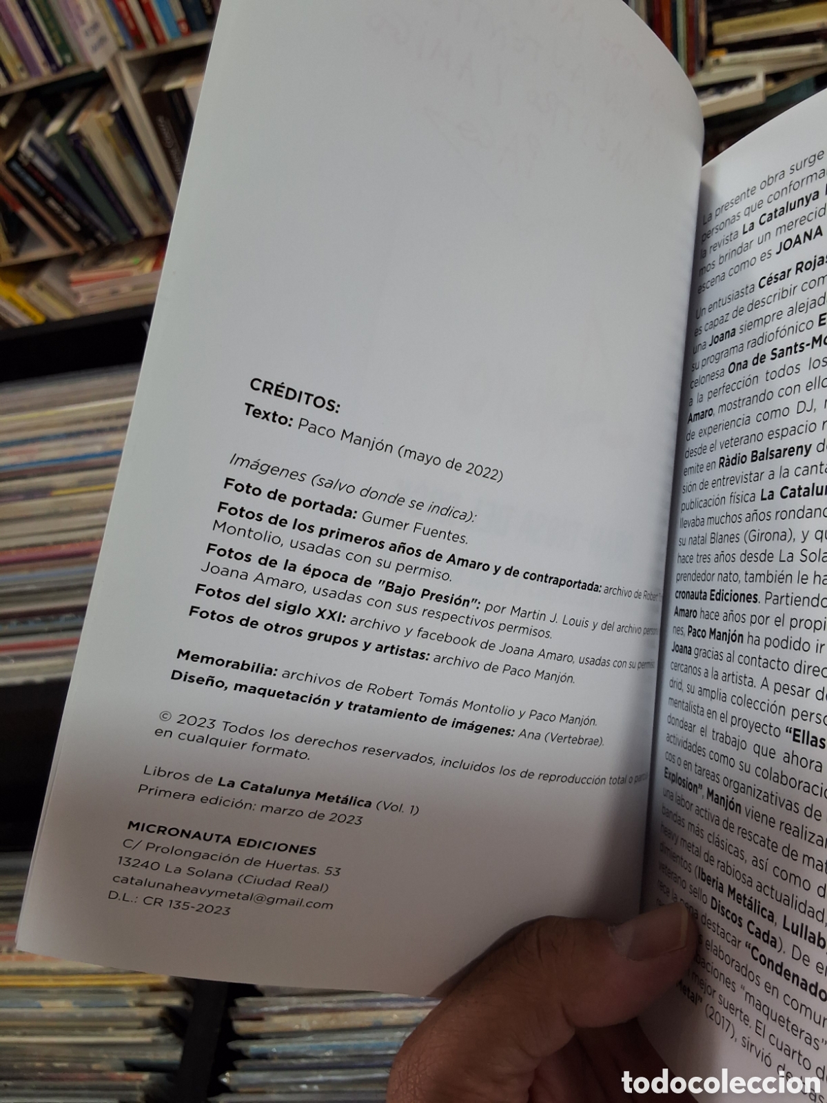 Libros de segunda mano: AMARO - GRAN DIOSA DEL ROCK - PACO MANJ&Oacute;N - Foto 6