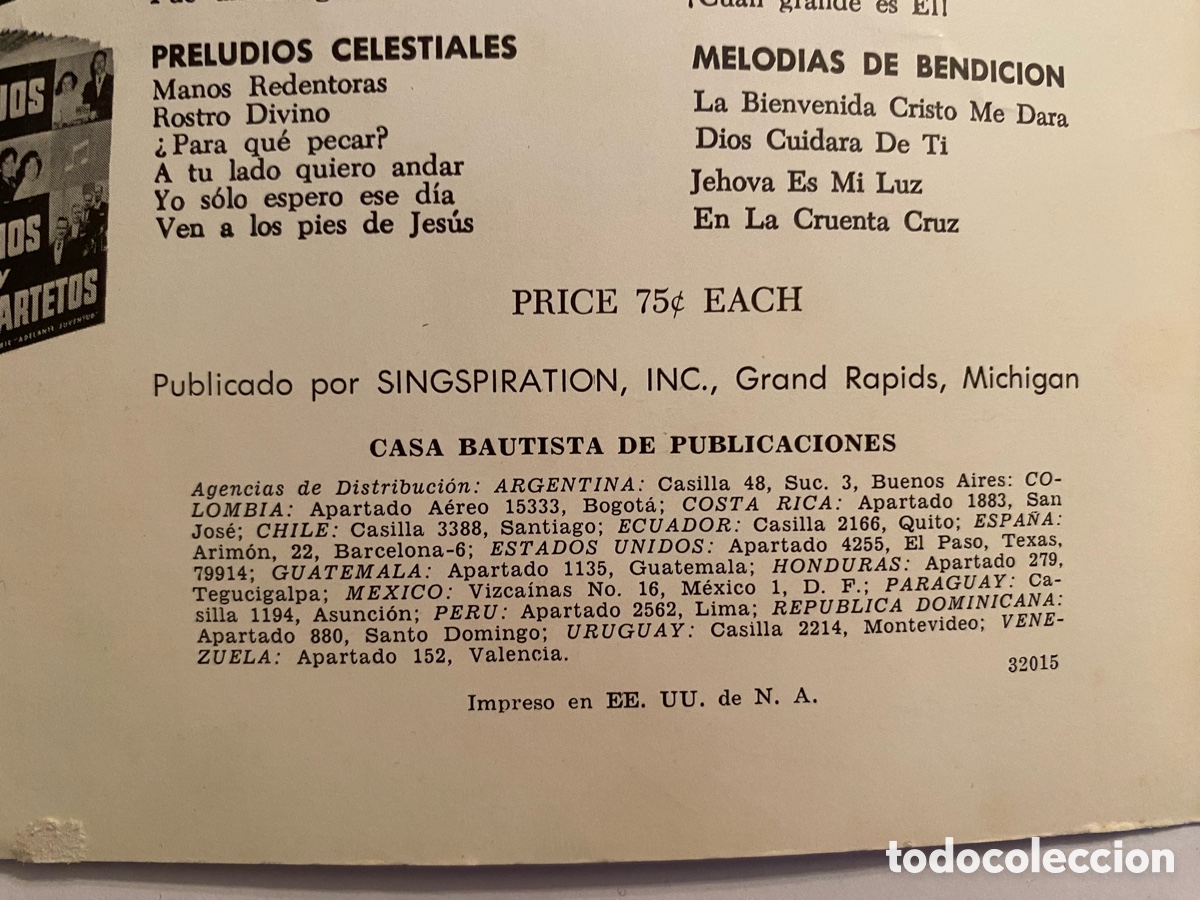 Libros de segunda mano: &ldquo;Duos Tr&iacute;os y Cuartetos&rdquo; 1958 - Foto 3