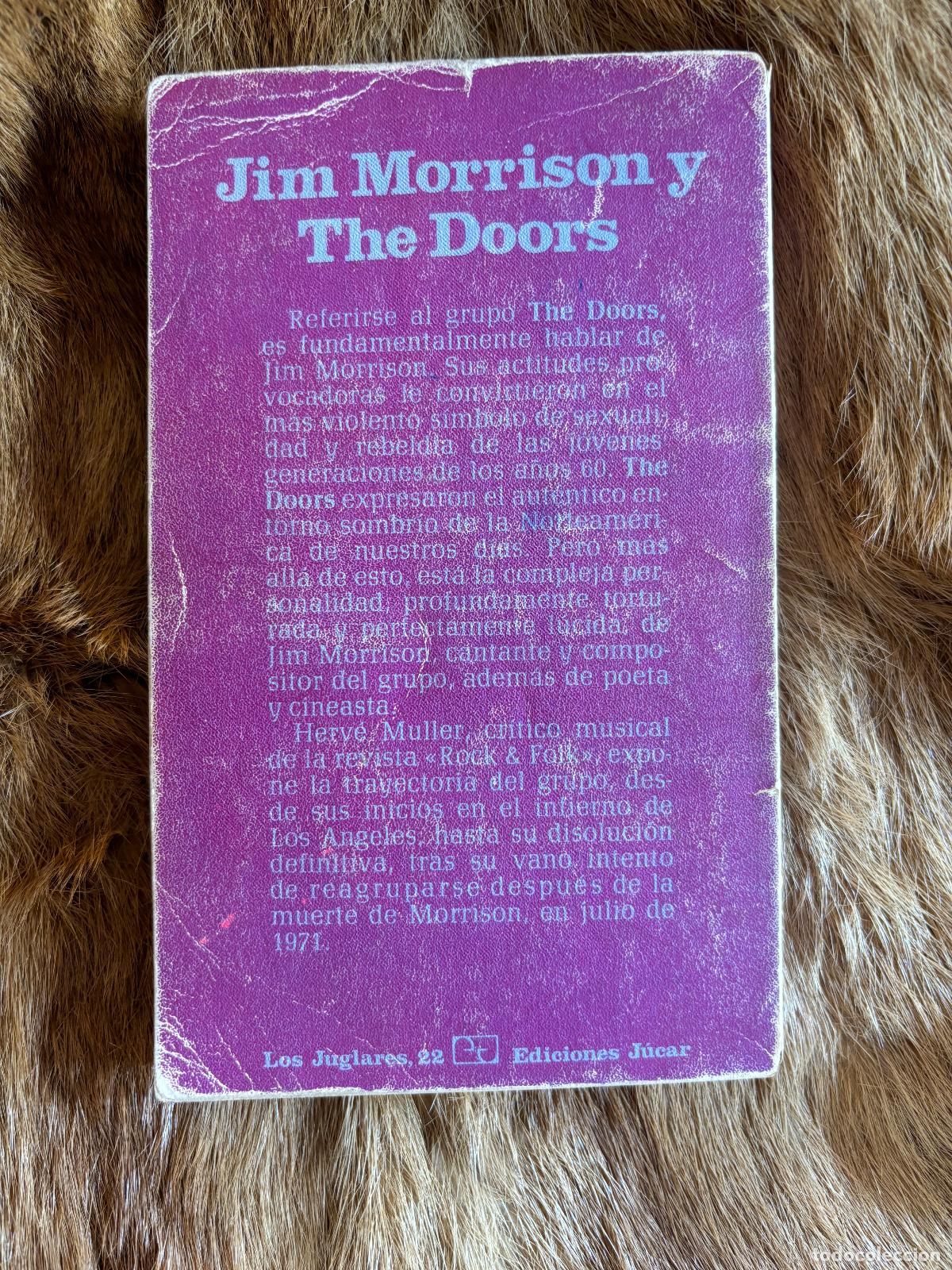 Libros de segunda mano: JIM MORRISON Y THE DOORS. EDICIONES J&Uacute;CAR. 1983 - Foto 4