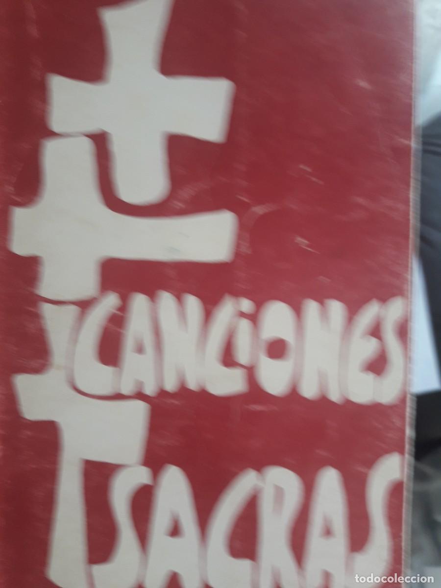 Libros de segunda mano: canciones sacras vv aa - Foto 1