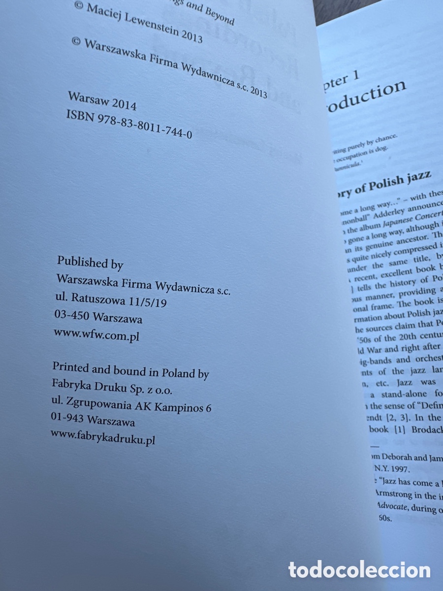 Libros de segunda mano: Polish Jazz Recording and Beyond - Foto 5