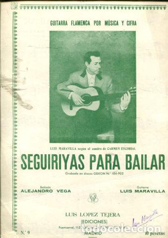 Gebrauchte B&uuml;cher: SEGUIRIYAS PARA BAILAR. - MARAVILLA Luis.