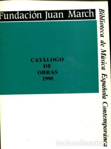 Libros de segunda mano: CATALOGO DE OBRAS 1990. - - Foto 1