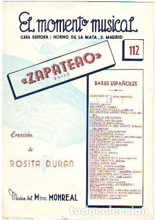 Libros de segunda mano: ZAPATEAO (BAILE). - MONREAL M. - Foto 1