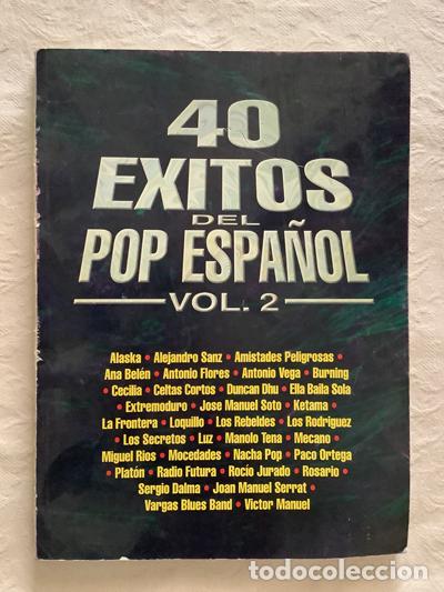 Libros de segunda mano: 40 &eacute;xitos del POP espa&ntilde;ol 2 - Varios autores - Foto 1