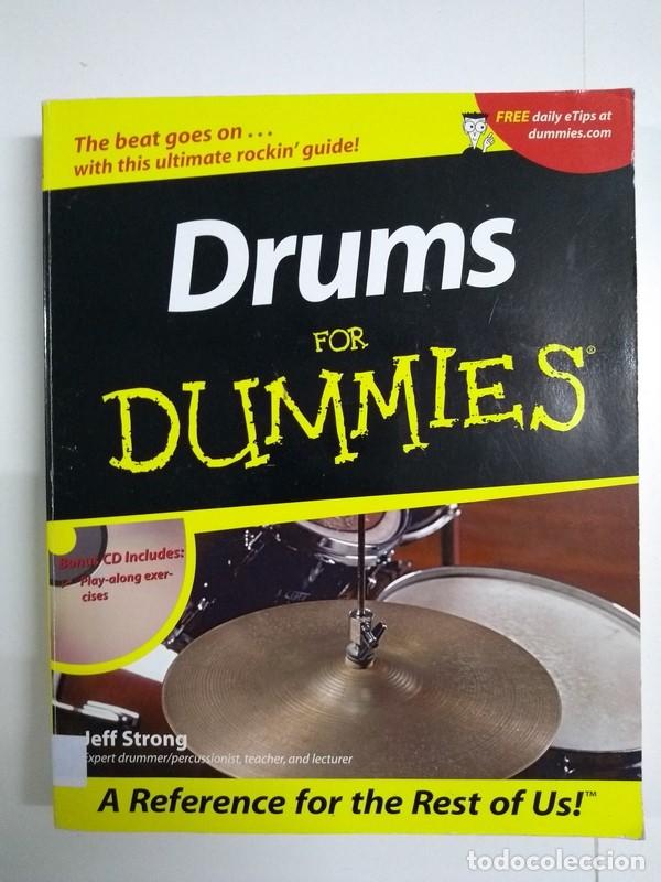 Libros de segunda mano: Drums for dummies - Jeff Strong - Foto 1