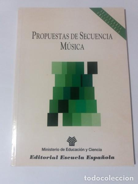Libros de segunda mano: Propuestas de Secuencia Musica - Foto 1