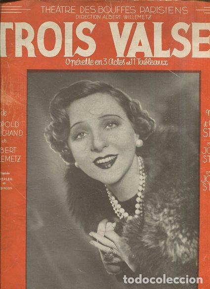 Second hand books: TROIS VALSES. DANS. 2me RECUEIL. TE SOUVIENT-IL. JE NE SUIS PAS CE QUE L'ON PENSE. COMME AUTREFOIS.