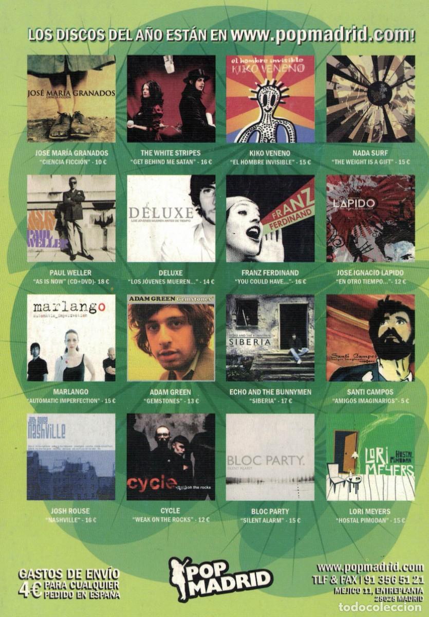 Libros de segunda mano: Anuario del Pop Independiente 2006 - Foto 2