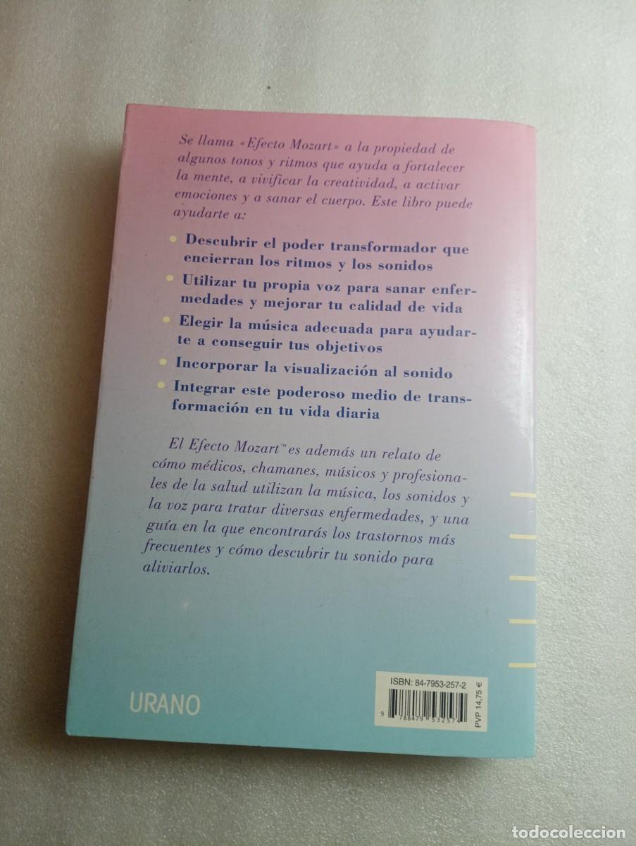 Libros de segunda mano: EL EFECTO MOZART, DON CAMPBELL, ED. URANO - Foto 2