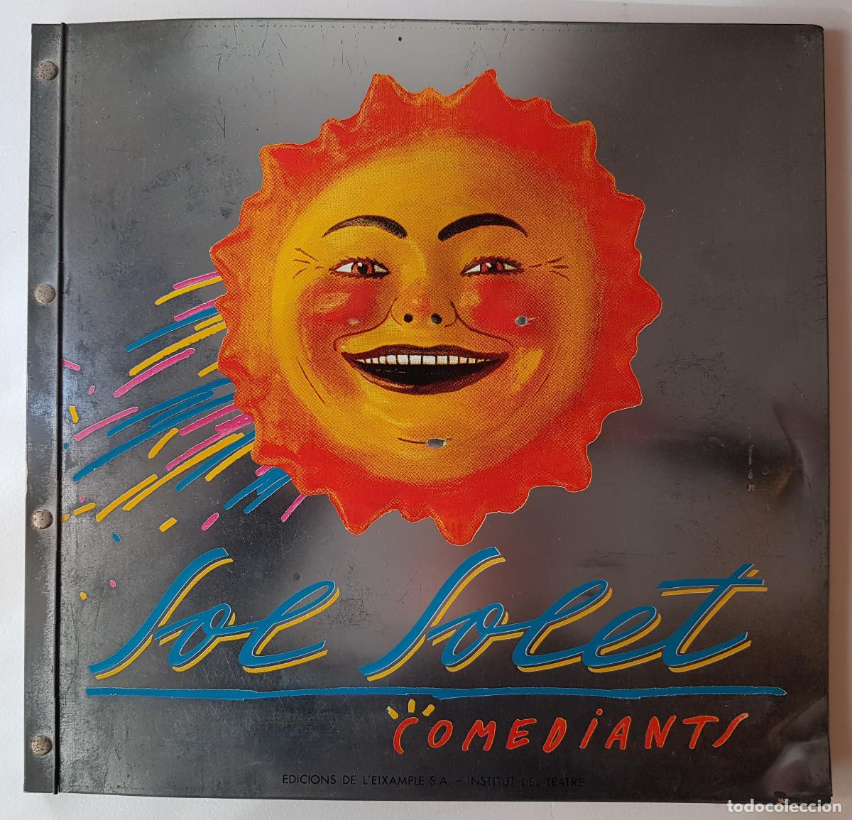 Libros de segunda mano: Sol Solet. Libro-objeto del espect&aacute;culo teatral de Comediants. 1987 - Foto 1