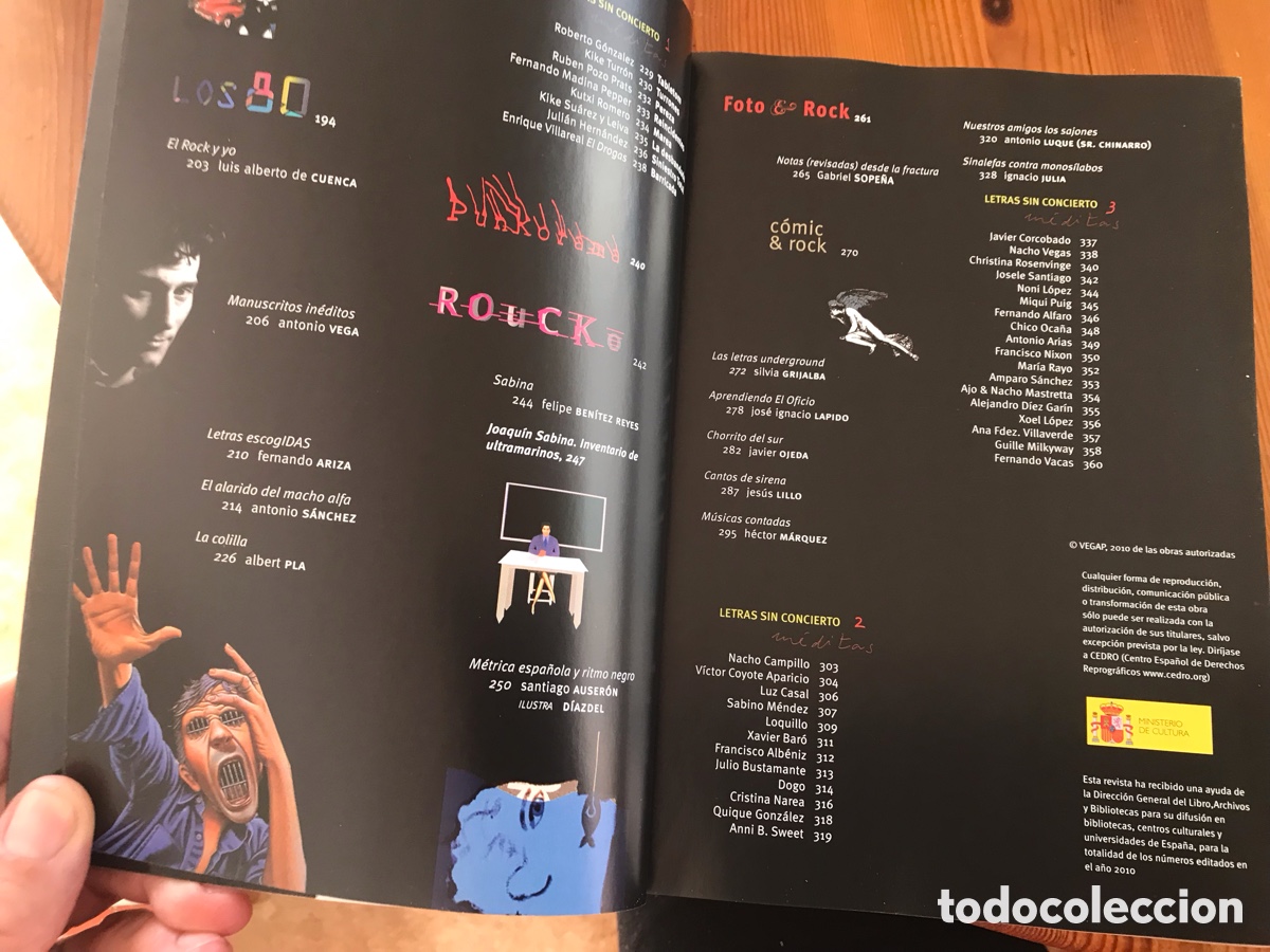 Libros de segunda mano: Rock espa&ntilde;ol. Litoral - Foto 6