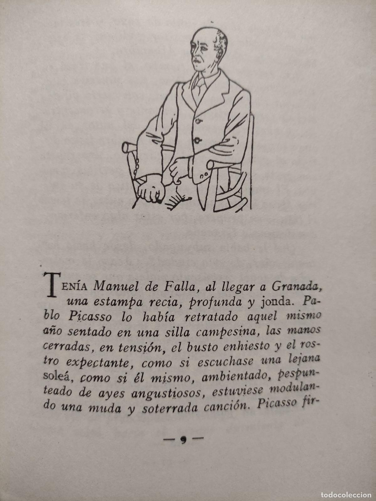 Libros de segunda mano: CENTENARIO DE MANUEL DE FALLA - MANUEL DE FALLA Y EL CANTE JONDO - Foto 5