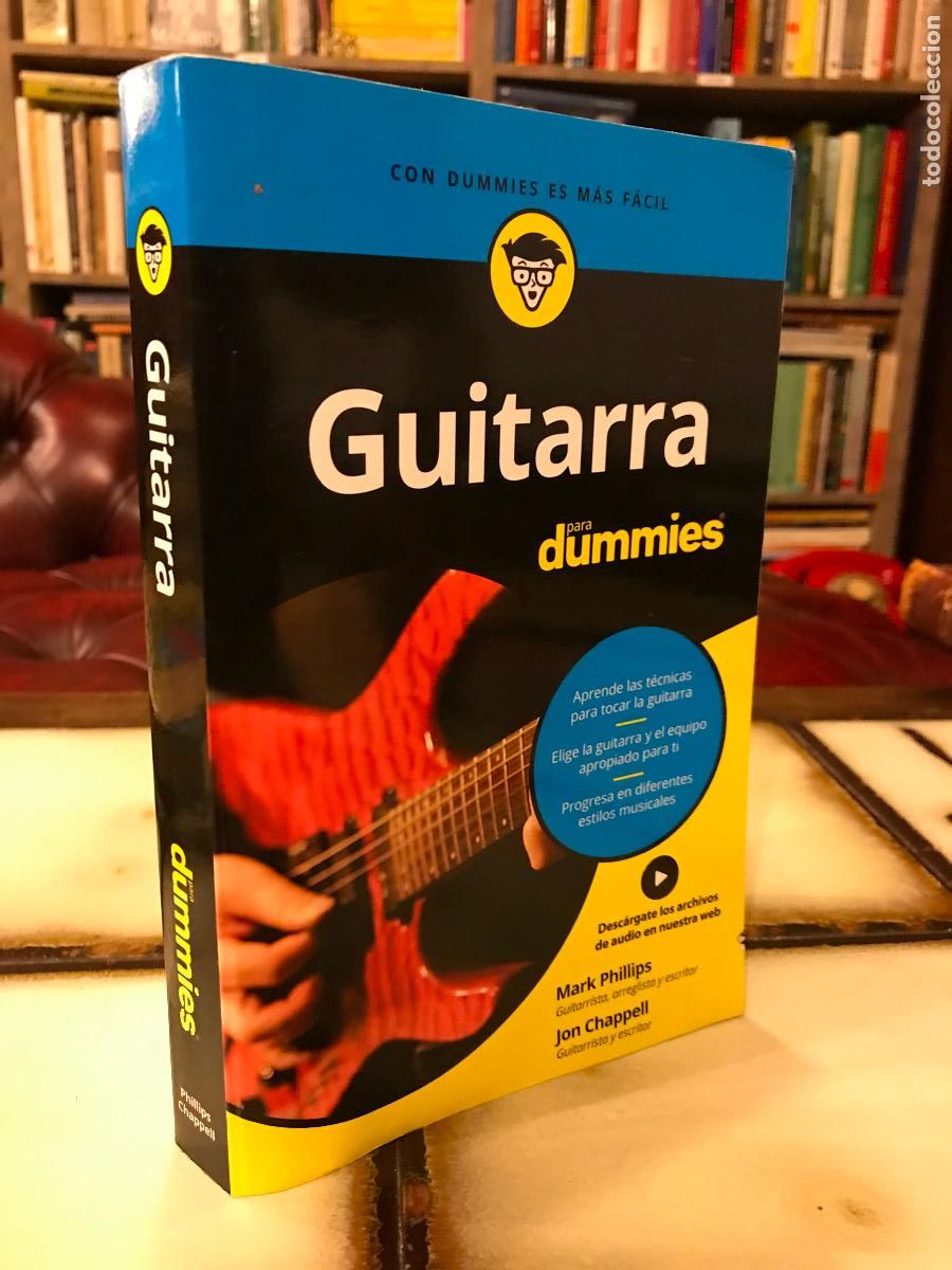 Libros de segunda mano: Guitarra para Dummies. Mark Phillips. Jon Chappel. - Foto 1