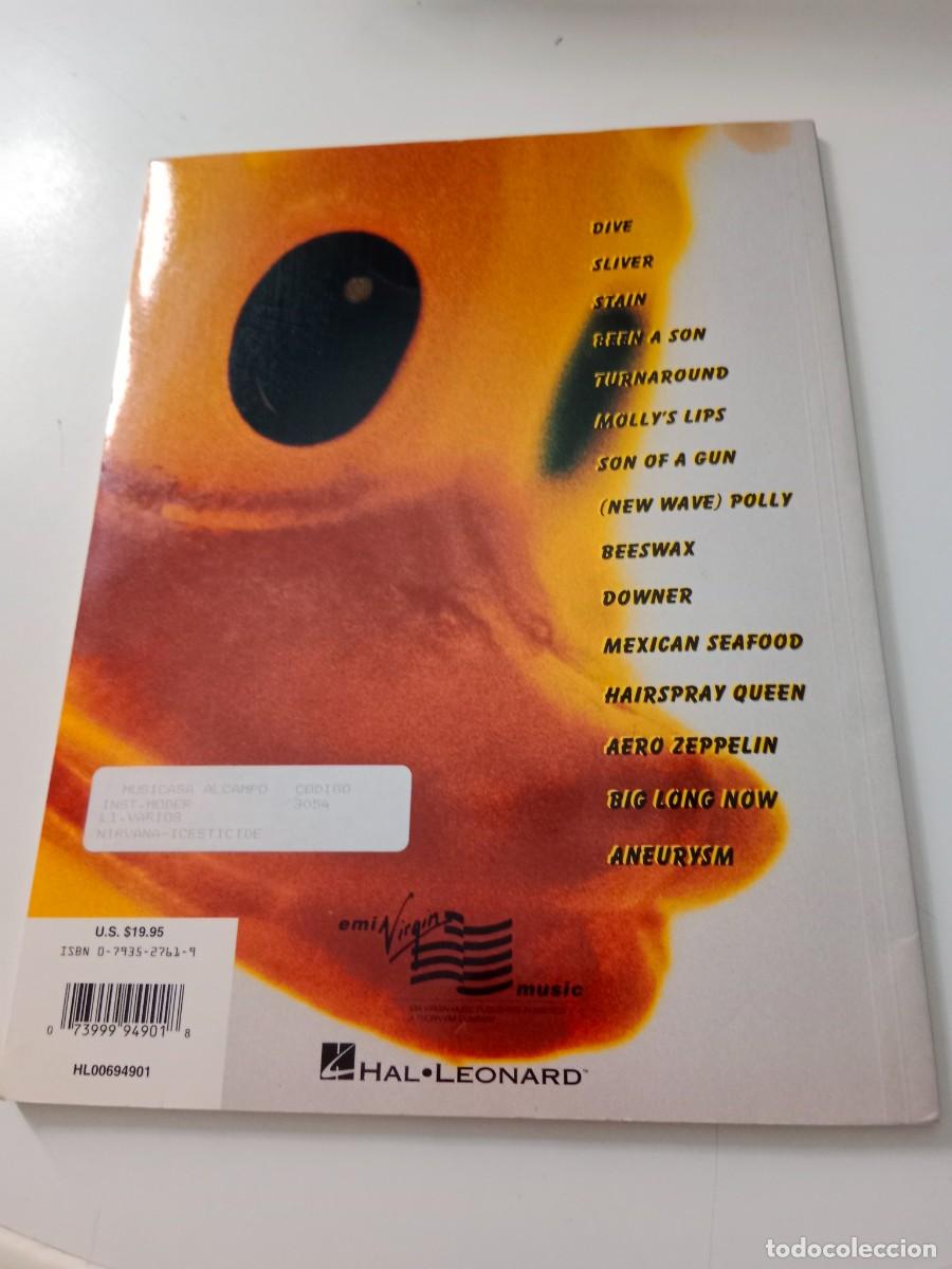 Libros de segunda mano: TABLATURA NIRVANA - INCESTICIDE. HAL LEONARD - Foto 2