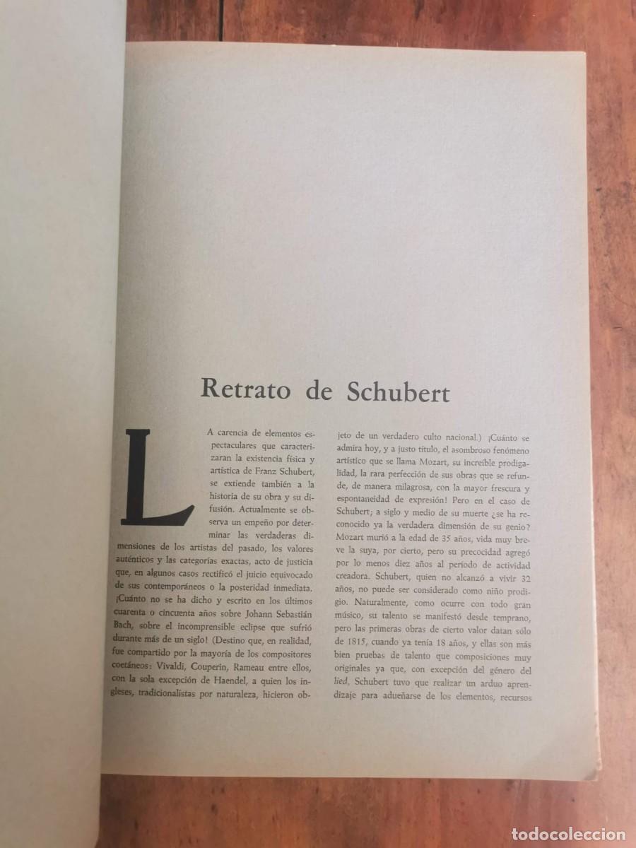 Libros de segunda mano: ARS: Dedicado a Schubert - Foto 12