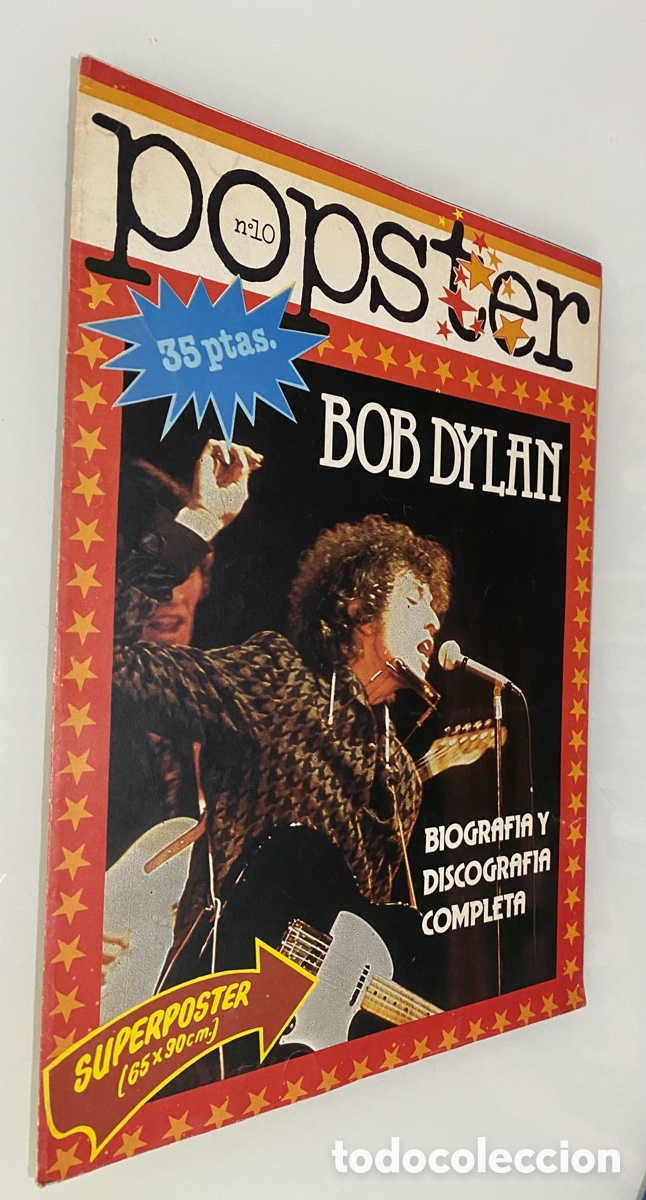 Libros de segunda mano: Popster n&ordm; 10: Bob Dylan - VV.AA - Foto 1