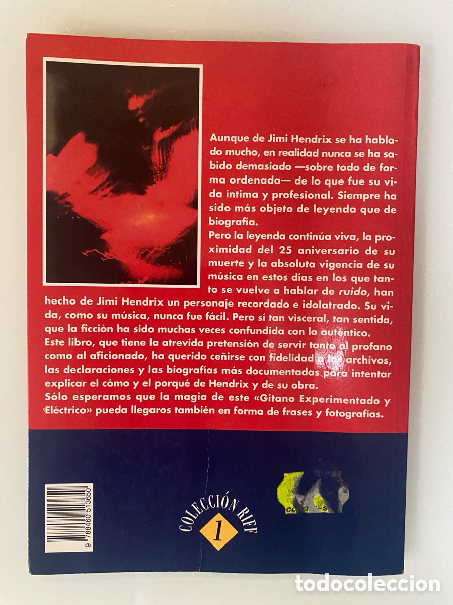 Libros de segunda mano: Jimi Hendrix - LARRONDO, Ferm&iacute;n - Foto 2