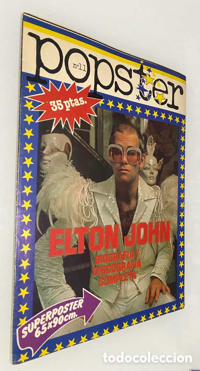 Libros de segunda mano: Popster n&ordm; 11: Elton John - VV.AA - Foto 1