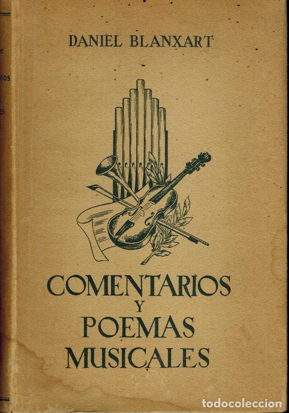 Libros de segunda mano: COMENTARIOS Y POEMAS MUSICALES - Foto 1