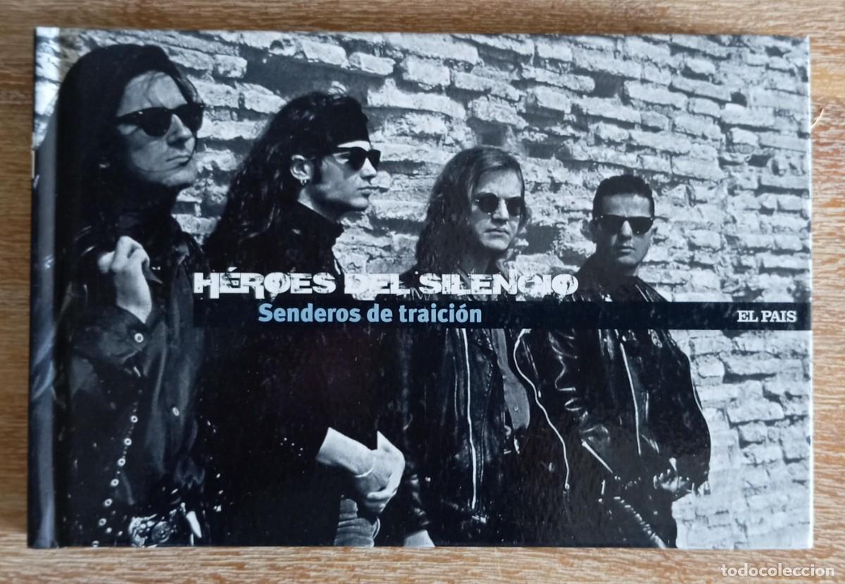 Libros de segunda mano: HEROES DEL SILENCIO - SENDEROS DE TRAICION - LIBRO + CD - Foto 1