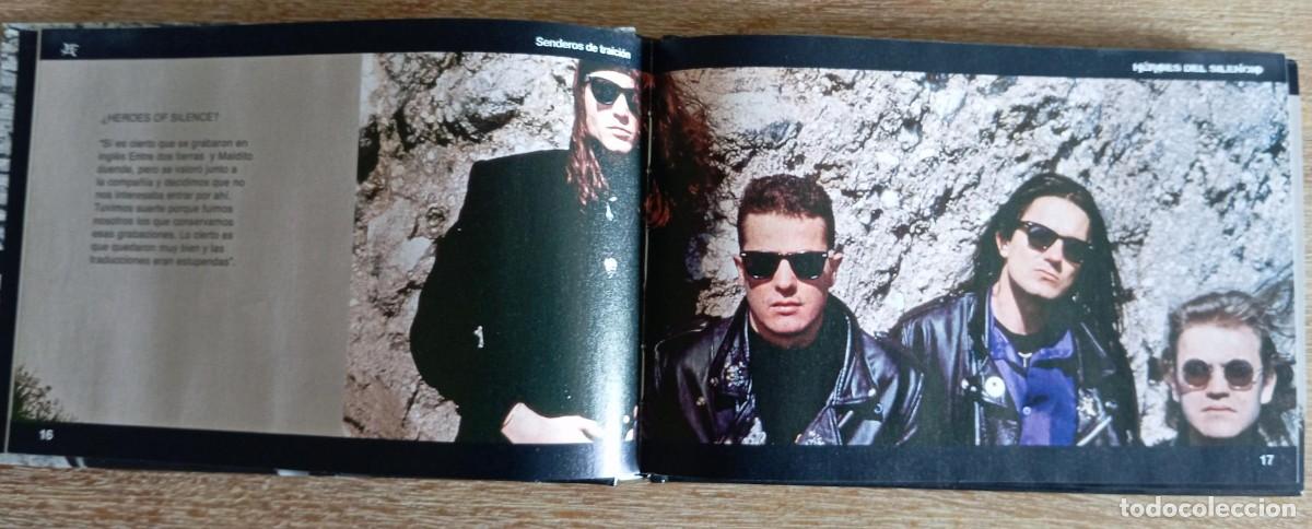 Libros de segunda mano: HEROES DEL SILENCIO - SENDEROS DE TRAICION - LIBRO + CD - Foto 2