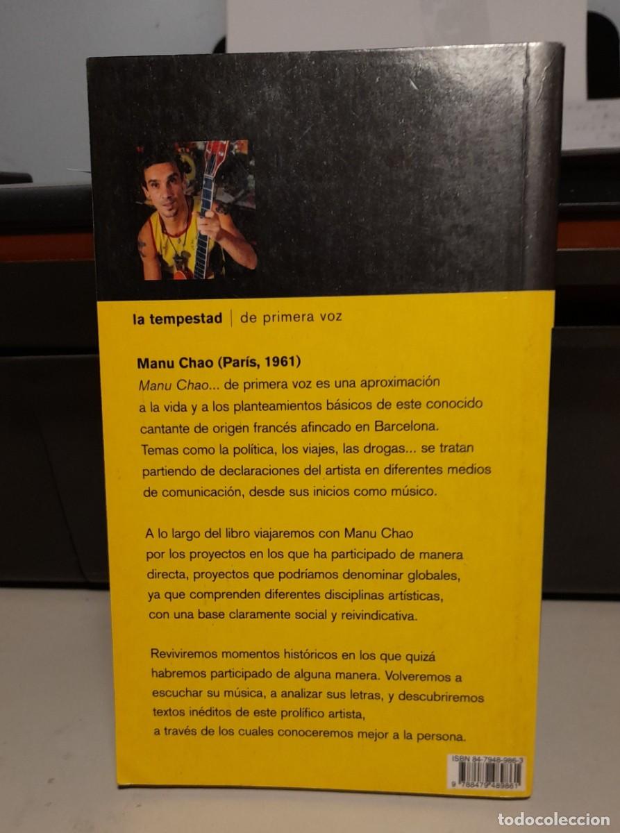 Libros de segunda mano: MANU CHAO ( LIBRO DE 108 PAGINAS ) - Foto 2