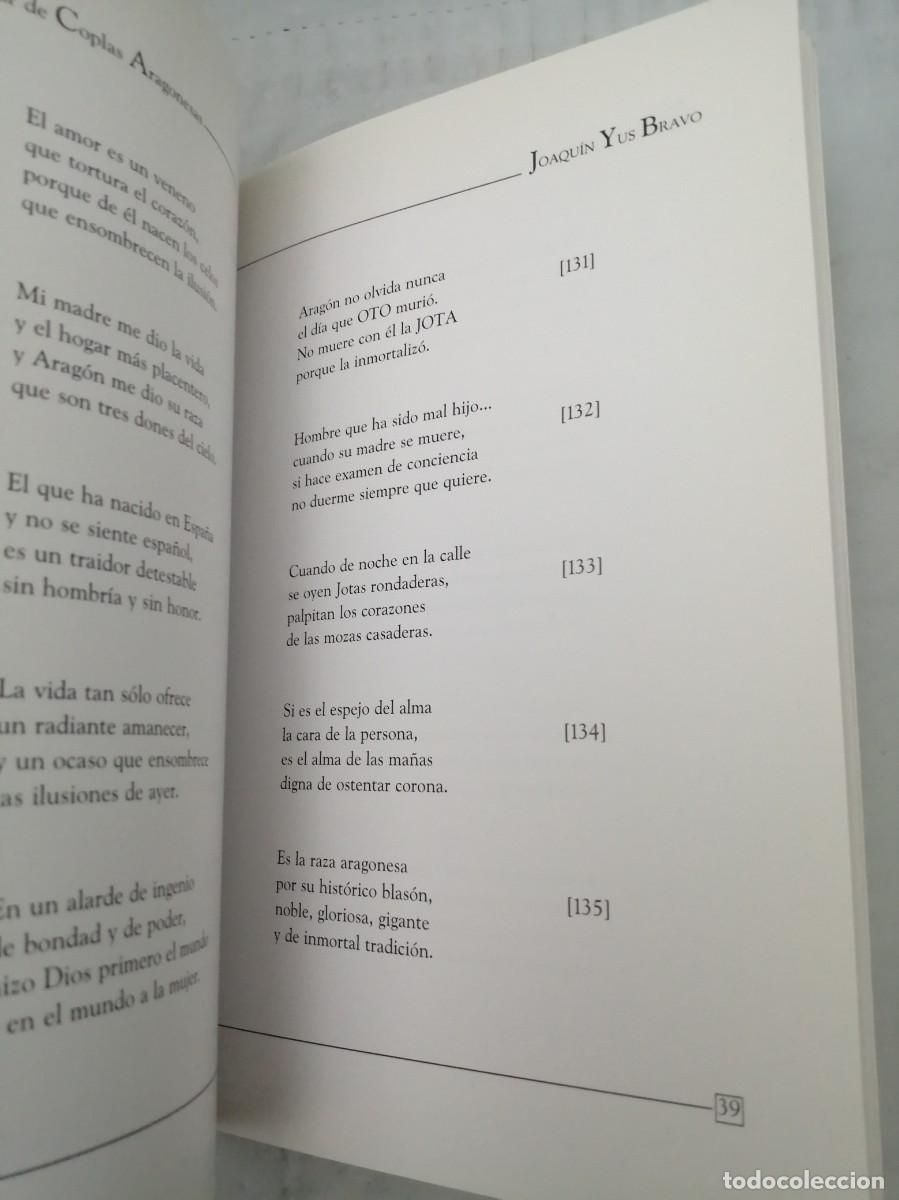 Libros de segunda mano: FONTANAR DE COPLAS ARAGONESAS - Foto 4