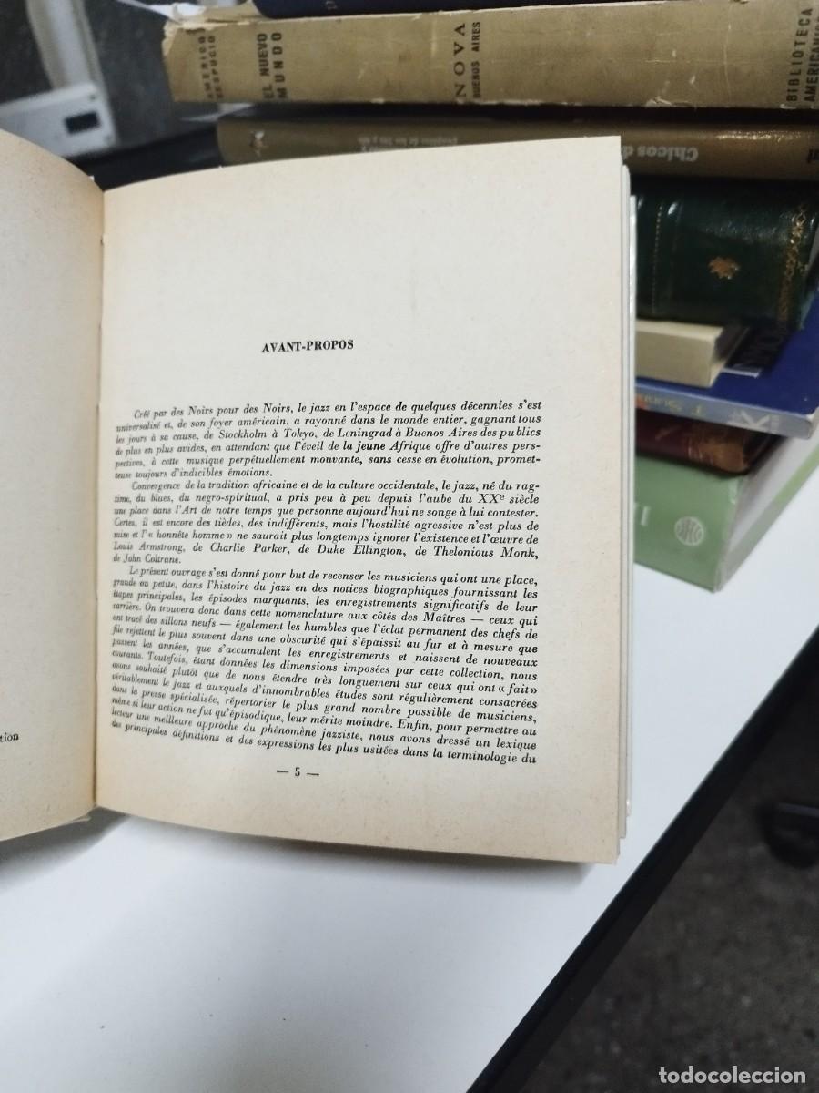 Libros de segunda mano: Dictionnaire du jazz.- Clergeat, Andr&eacute; - Foto 3