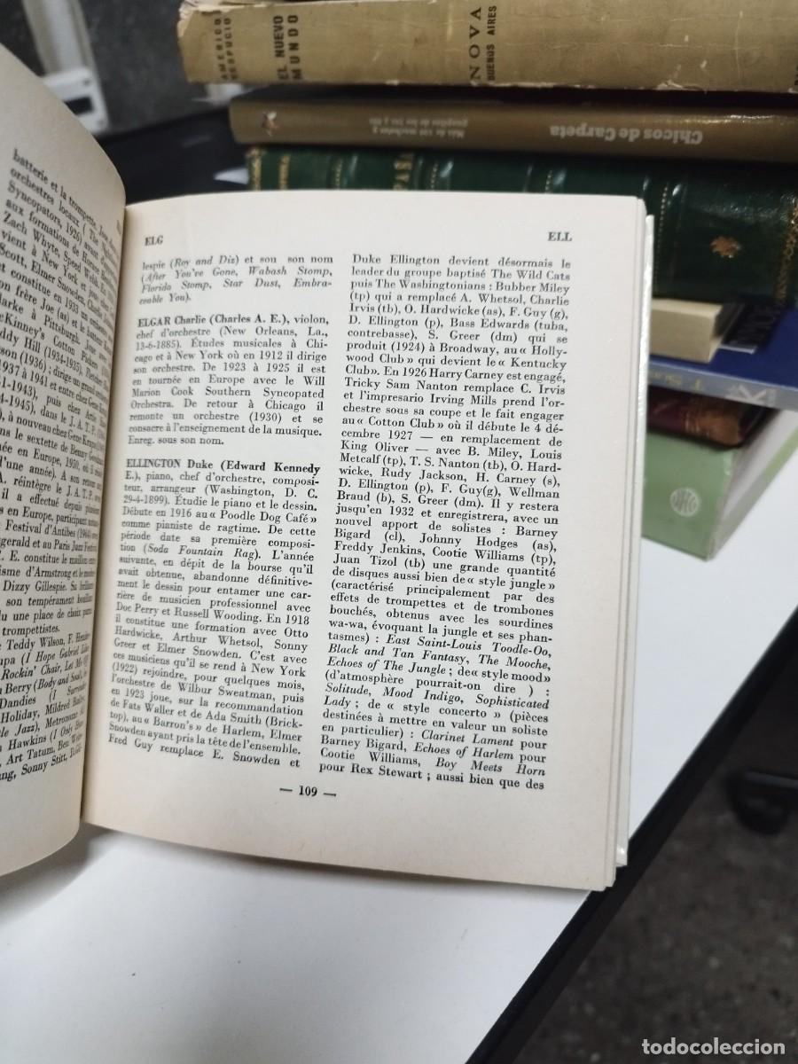 Libros de segunda mano: Dictionnaire du jazz.- Clergeat, Andr&eacute; - Foto 5