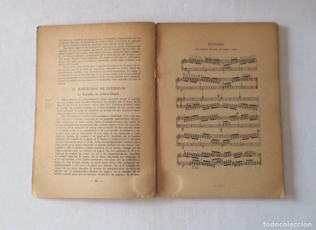 Libros de segunda mano: LA MODERNA EJECUCION PIANISTICA - LEIMER GIESEKING - Foto 5