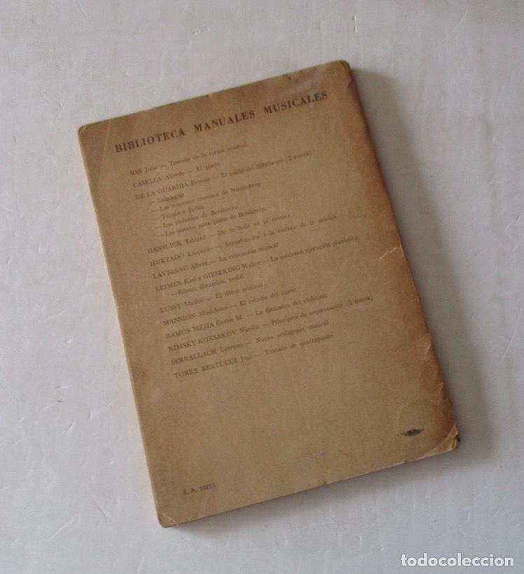 Libros de segunda mano: LA MODERNA EJECUCION PIANISTICA - LEIMER GIESEKING - Foto 9