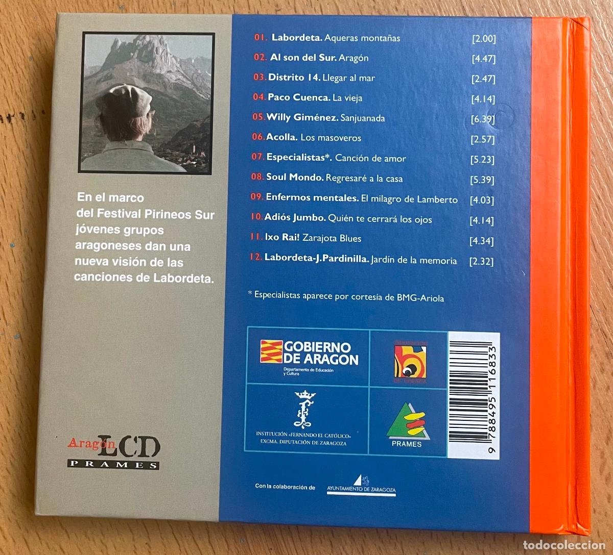 Libros de segunda mano: LABORDETA NUEVA VISION, Libro + CD, Prames LCD - Foto 2