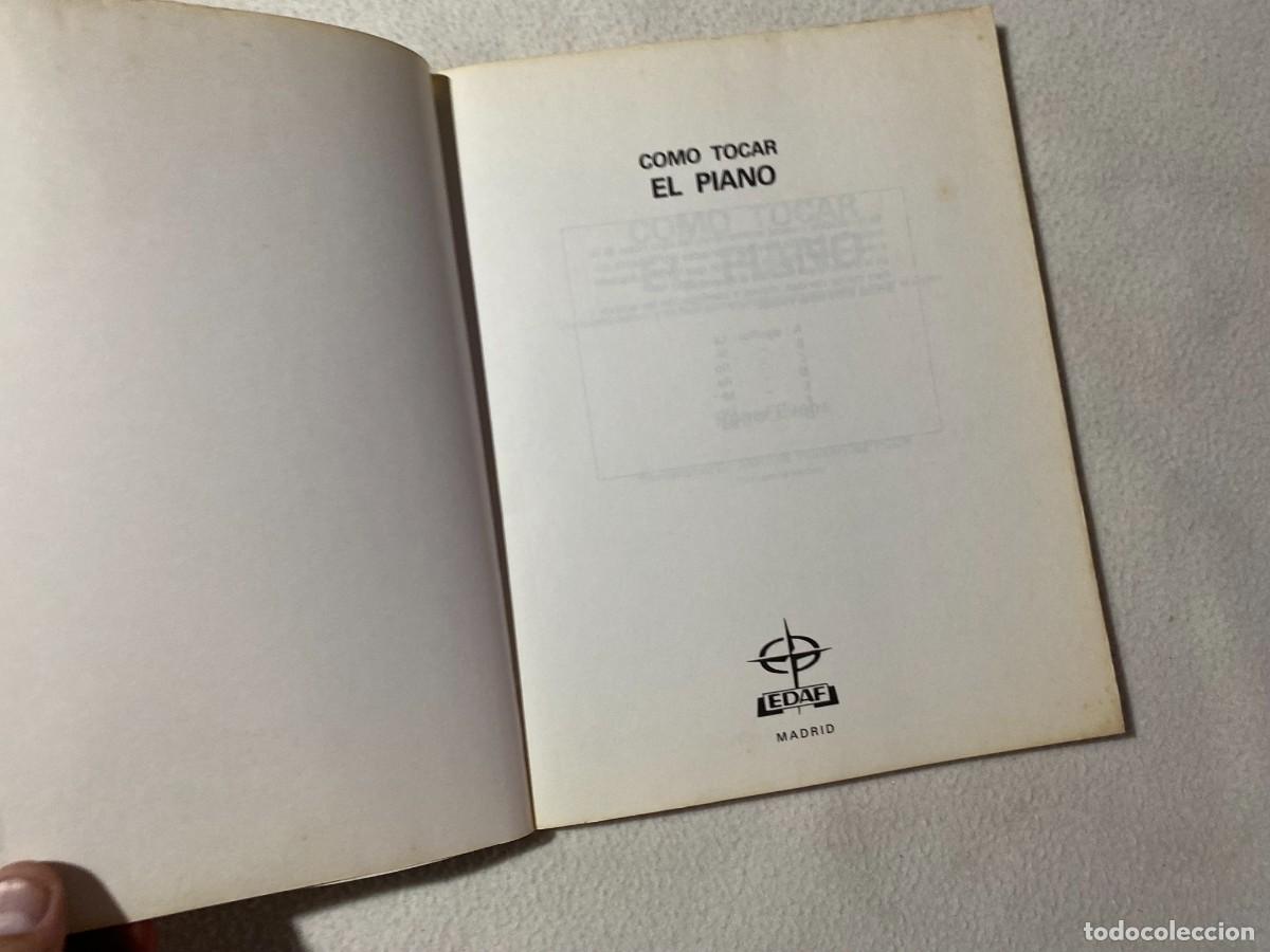 Libros de segunda mano: COMO TOCAR EL PIANO. ROGER EVANS. EDAF - Foto 8