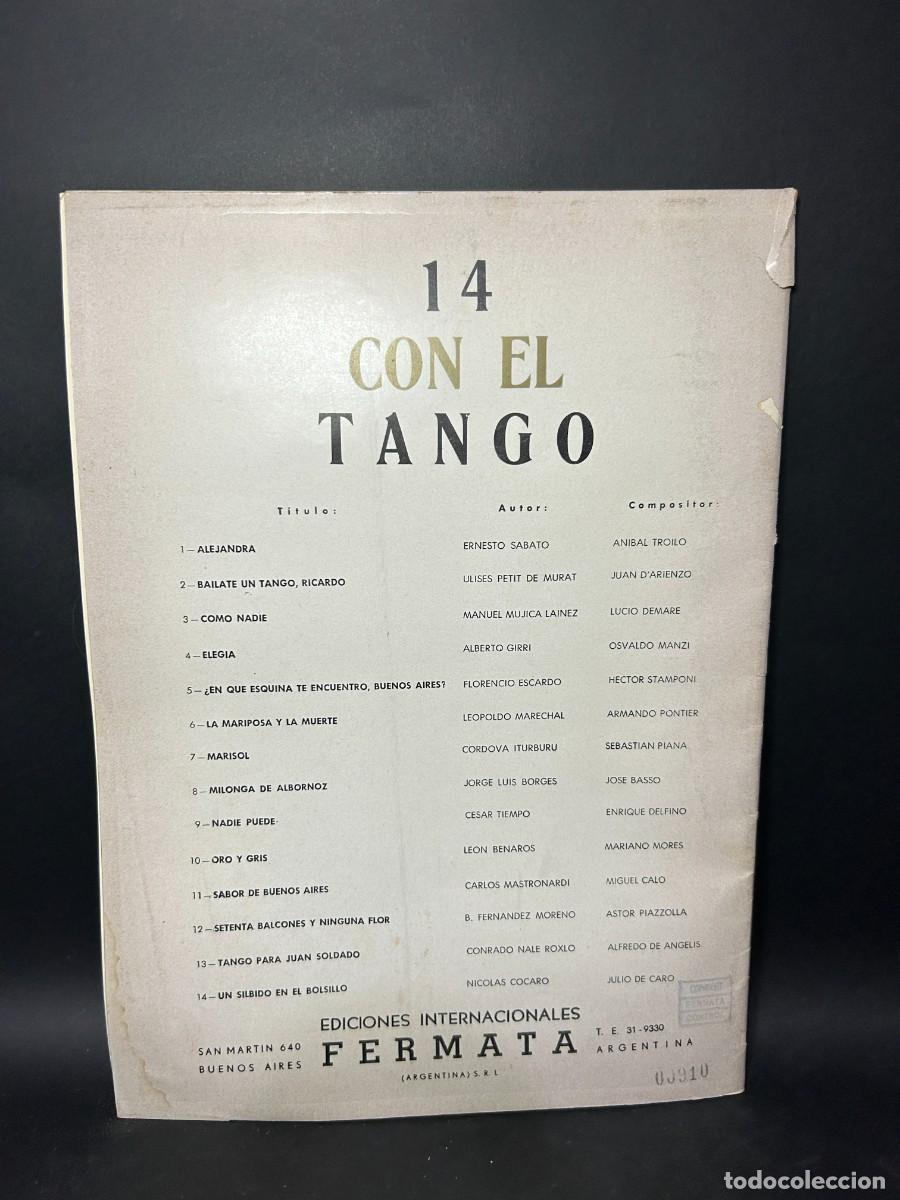 Libros de segunda mano: FERMATA - 14 CON EL TANGO - 1966 - Foto 3
